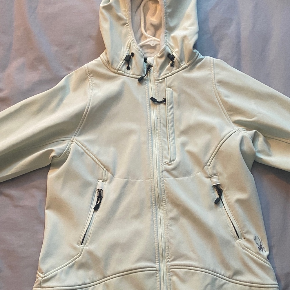 Light Gray Hooded Jacket - image 1